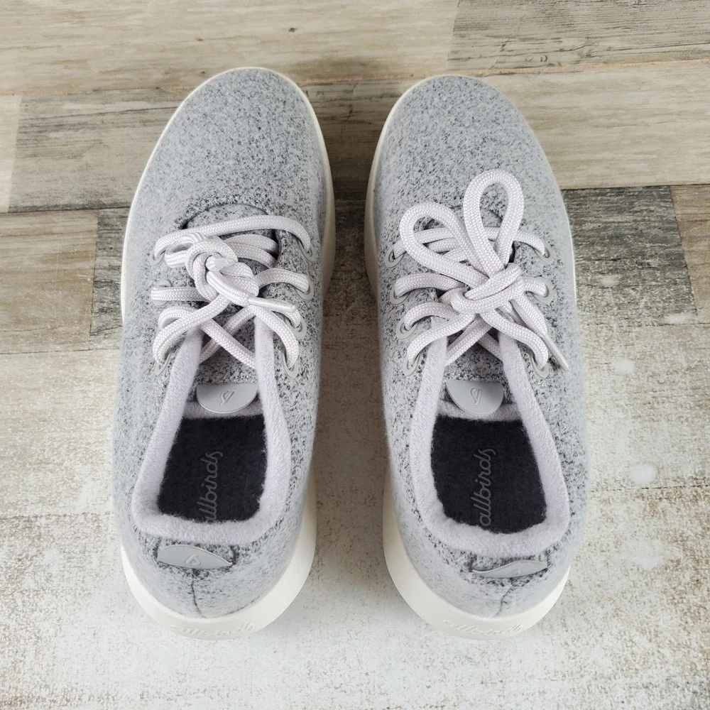 Allbirds WRM Wool Runner Mizzle Womens Shoes Size 10 Merino Wool